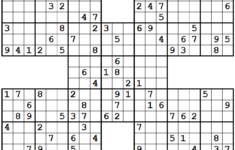 1001 Hard Samurai Sudoku Puzzles In 2020 Sudoku Puzzles Sudoku