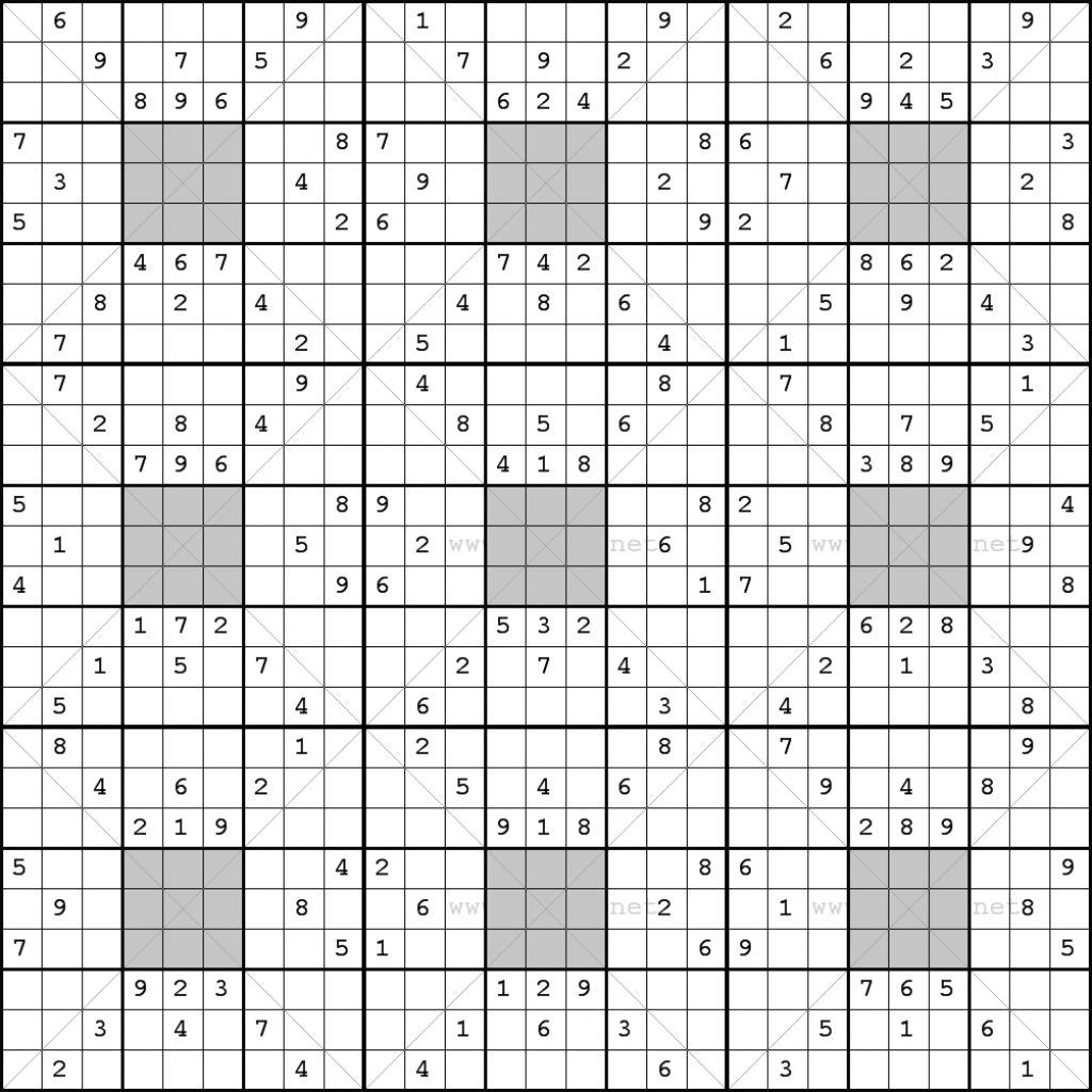 25X25 Sudoku Www topsimages Printable Sudoku 25X25 Printable 