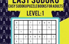 480 Easy Sudoku Easy Sudoku Puzzle Books For Adults Level 1