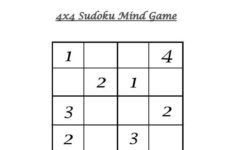 4x4 Sudoku 2