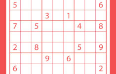 5 Best Printable Sudoku Puzzles To Print Printablee