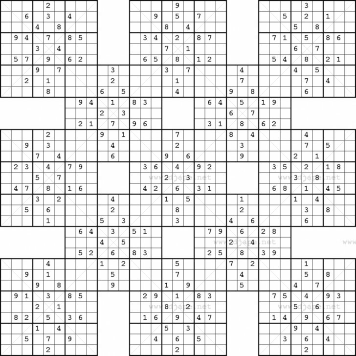 Innoludic Super Challenger Sudoku Print Www Topsimages Printable Sudoku Super Challenger