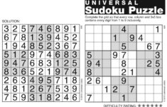 Andrews Mcmeel Syndication Home Printable Sudoku And Solutions