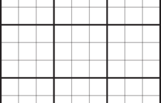 Blank Sudoku Grid For Download And Printing Puzzle Stream Sudoku
