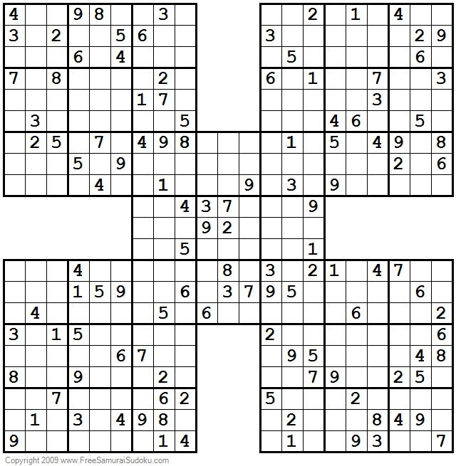 Die Besten 25 Sudoku Samourai Ideen Auf Pinterest Ninja krieger 