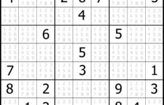Difficult Sudoku Puzzle To Print 2 Level 2 Sudoku Printable
