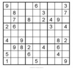 Easy 3x3 Sudoku 8