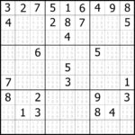 Easy 9X9 Sudoku Puzzles Woo Jr Kids Activities Printable Alphabet