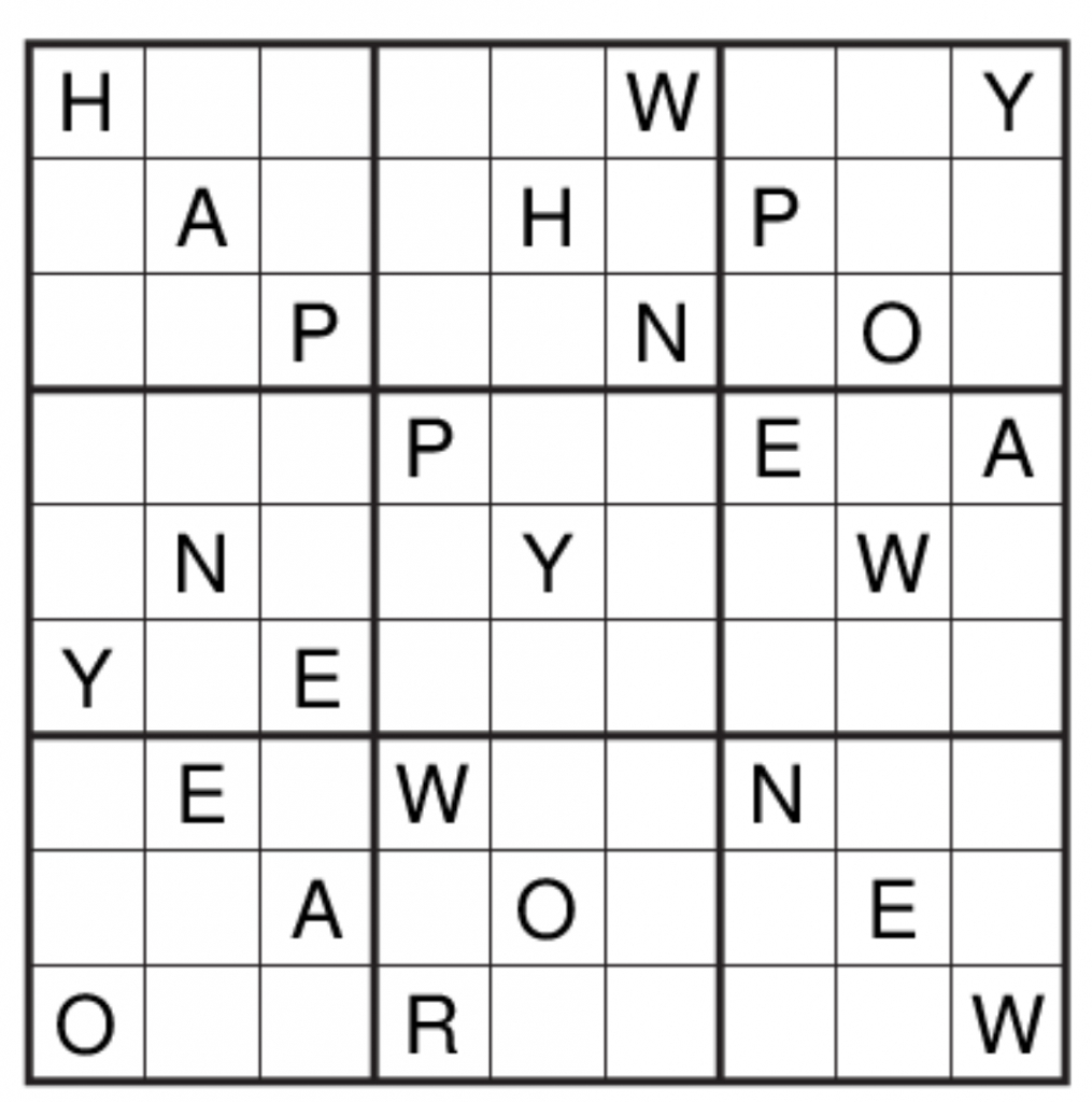 Easy 9X9 Sudoku Puzzles Woo Jr Kids Activities Printable Alphabet 