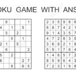 Easy Level Sudoku Puzzles With Answers Inspired Puzzles Recyclemefree
