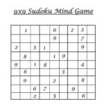 Easy Sudoku For Kids 4X4 6X6 9X9 Printable Sudoku 6 X 6 Pdf