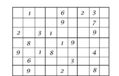 Easy Sudoku For Kids 4X4 6X6 9X9 Printable Sudoku 6 X 6 Pdf