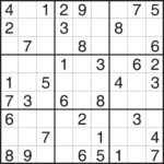 Easy Sudoku For Kids 4X4 6X6 9X9 Printable Sudoku 6 X 6 Pdf