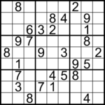 Easy Sudoku For Kids Printable Sudoku Printable