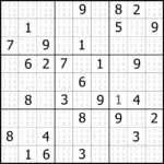Easy Sudoku Printable Kids Activities Printable Puzzles Sudoku