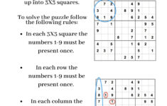 Easy To Follow Instructions For Solving Sudoku Puzzles Sudoku