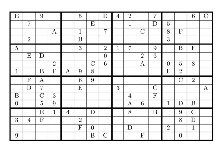 Free Alphadoku Puzzles Printable 25X25 Sudoku Puzzles Printable ...