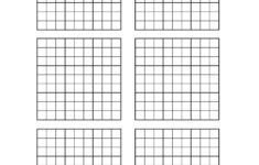 Free Printable Blank Sudoku Grids Sudoku Printable Grid Paper