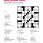 Free Printable Crossword Puzzles Usa Today Printable Crossword Puzzles