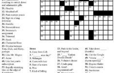 Free Printable Crosswords Usa Today Free Printable