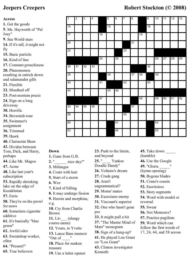 Daily Crossword Solver Printable Sudoku USA Today