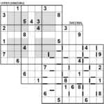 Free Printable Loco Sudoku Puzzles Sudoku Printable