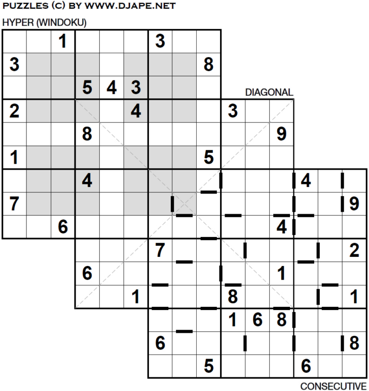 Printable Loco Sudoku