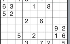 Free Printable Sudoku 4 Per Page
