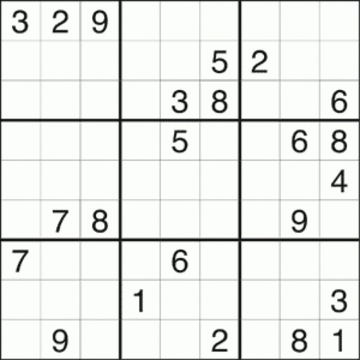 Free Printable Sudoku Free Printable Printable Sudoku Livewire 