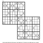Free Printable Sudoku Puzzles Crazy Krazydad Sudoku Printable