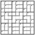 Free Printable Sum Sudoku Sudoku Printable