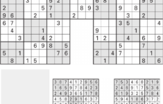 High 5 Sudoku Printable Sudoku Printable