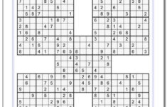 Https www dadsworksheets Samurai Sudoku Five Puzzle Set 5