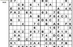 Jumbo Sudoku 16x16 Instructions Sudoku Japanese S doku Is A