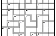 Killer Sudoku Free Printable