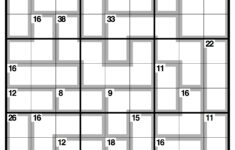 Killer Sudoku Free Printable Free Printable A To Z