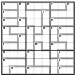 Killer Sudoku Imprimir Printable Template Free