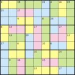 Killer Sudoku Wikipedia Printable Cube Sudoku Puzzles Printable