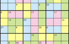 Killer Sudoku Wikipedia Printable Cube Sudoku Puzzles Printable