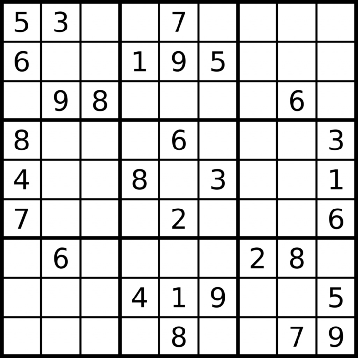 Printable Sudoku Diabolic