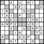 Magic Word Square New Word Sudoku Puzzle For Friday 1 15 2016