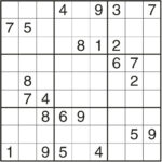 Monster Sudoku 16X16 Www Topsimages Printable Giant Sudoku