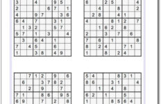Pindadsworksheets On Math Worksheets Sudoku Puzzles Math Printable