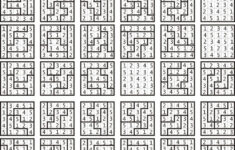 Possible 5X5 Grids Of Numbers 1 To 5 Mimicking Sudoku Puzzle Layout
