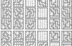 Possible 5x5 Grids Of Numbers 1 To 5 Mimicking SUDOKU Puzzle Layout