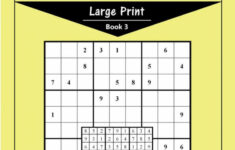 Printable Large Print Classic Sudoku Puzzles 120 Puzzles Etsy
