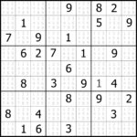 Printable Puzzles Sudoku Printable Crossword Puzzles