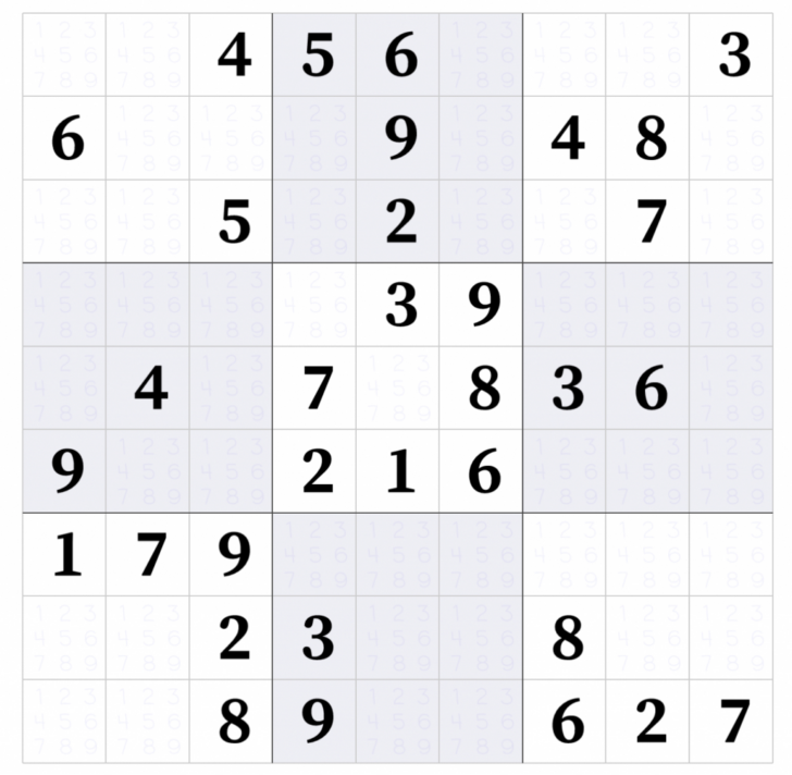 1 6 Sudoku Printable