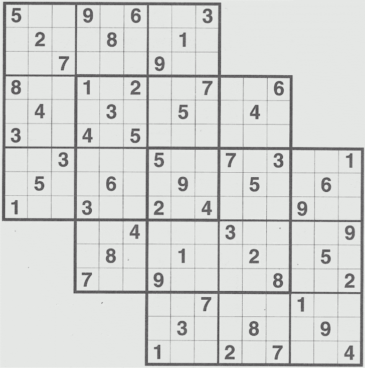 Printable Sudoku Triples