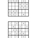 Printable Sudoku 2 Per Page PrintableTemplates